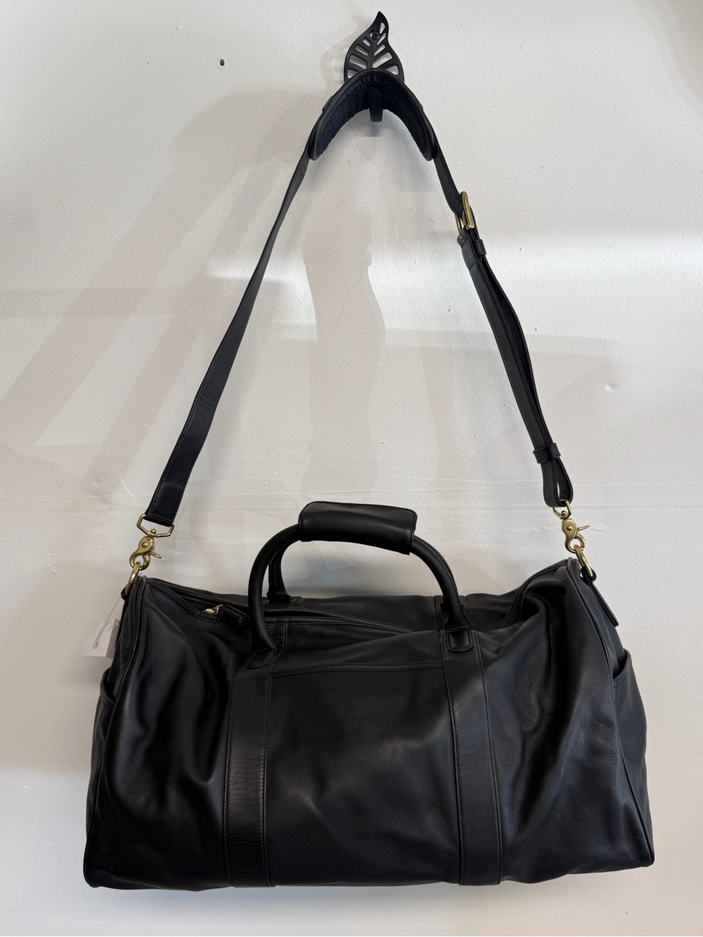 Coach vintage black Boston travel bag NWT